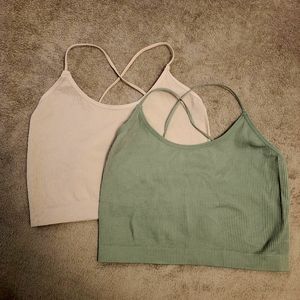 Colsie bralettes, lot of 2
